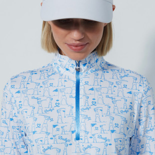 Daily Sports Tempo Swing Art Long Sleeve Top
