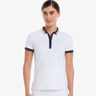Callaway Colorblock Cap Sleeve Polo
