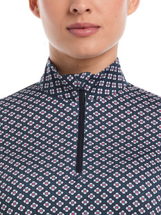 Callaway Mini Geo Floral Sun Protection Shirt