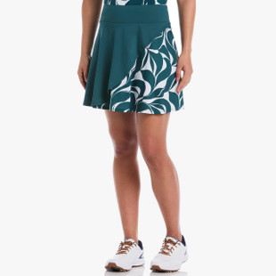 Women's Abstract Swirl Flounce Golf Skort