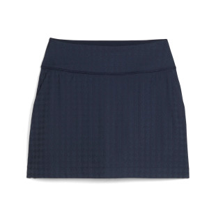Puma Houndstooth  Blake Navy 16" Golf Skort