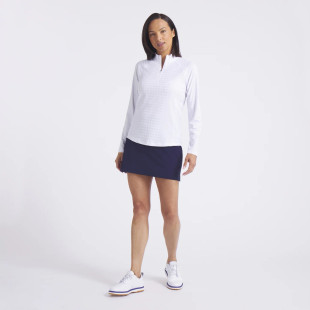 Puma Houndstooth Long Sleeve Pullover