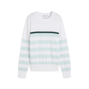 Puma Resort Stripe Golf Sweater