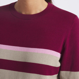 Puma Resort Stripe Golf Sweater