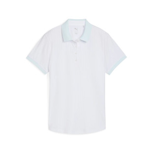Puma MATTR Stripe Jacquard Golf Polo Puma MATTR Stripe Jacquard Golf Polo