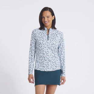 Puma Floral Burst YouV Long Sleeve Mock