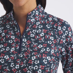 Puma Floral Burst YouV Long Sleeve Mock