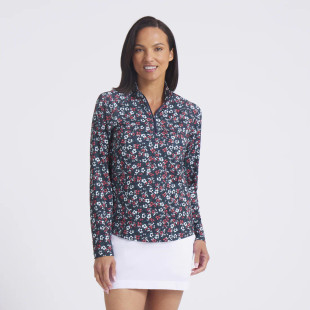 Puma Floral Burst YouV Long Sleeve Mock