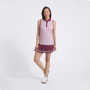 Puma CLOUDSPUN Scallop Sleeveless Golf Polo