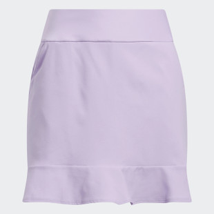 Adidas Ultimate365 Powder Plum Frilled 17" Golf Skort