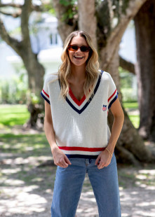 Ellsworth+Ivey American Shield Sweater Vest Ellsworth+Ivey American Shield Sweater Vest