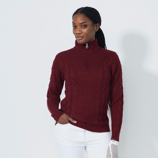 Daily Sports Cable Knit Pullover Sweater