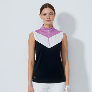 Daily Sports Black Block Sleeveless Mock Daily Sports Black Block Sleeveless Mock