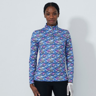 Daily Sports Intertwined Peached Half Neck Long Sleeve Mock Daily Sports Intertwined Peached Half Neck Long Sleeve Mock