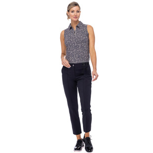 BelynKey BK Edinburgh Ivy Floral Sleeveless Polo