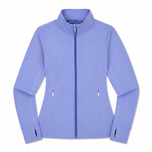 Periwinkle Mélange Sunice Aerosoft Eve Performance Jacket 