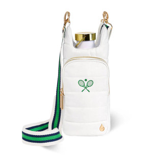 Wanderfull Tennis White HydroBag® with Embroidery