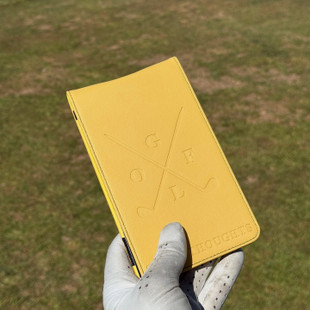 SwingScribe Golf Journal & Leather Cover