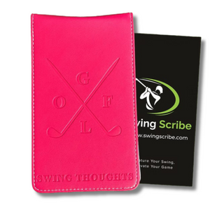 SwingScribe Golf Journal & Leather Cover