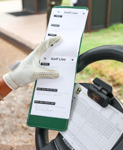 SwingScribe Golf Journal & Leather Cover
