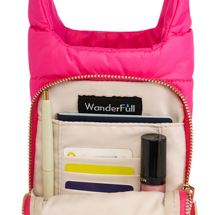Wanderfull Bright Pink HydroBag® with Strap