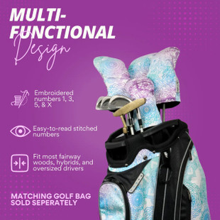 Taboo Golf Mandala Dreams 4-Pack Headcover Set