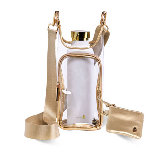 Wanderfull Clear Stadium HydroBag® with Strap & Matching Pouch