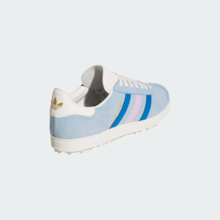 Adidas Gazelle Clear Sky Blue Spikeless Golf Shoe 