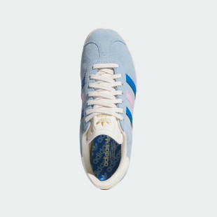 Adidas Gazelle Clear Sky Blue Spikeless Golf Shoe 