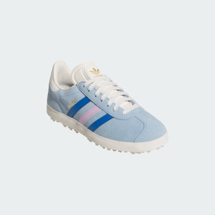 Adidas Gazelle Clear Sky Blue Spikeless Golf Shoe 