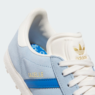 Adidas Gazelle Clear Sky Blue Spikeless Golf Shoe 