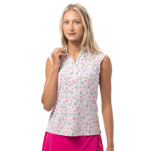 SanSoleil Puttercup SolairCool Sleeveless Mock SanSoleil Puttercup SolairCool Sleeveless Mock