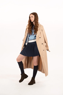 Foray Light Blue Knit Cardigan