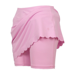 JoFit Bloom Pink Scallop Skort