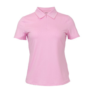 JoFit Blossom Pink Mindy Short Sleeve UV Polo