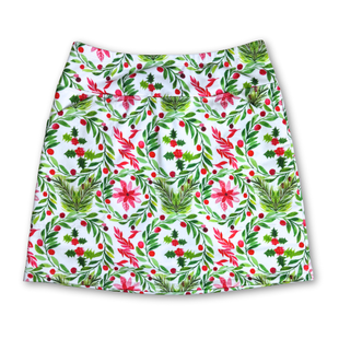 B-Skinz Skort - Poinsettia & Pine