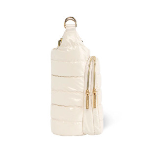 Wanderfull Ivory Lacquer HydroBag® with Ski Embroidery and Après Ski Strap