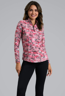 IBKUL Kate Long Sleeve Mock
