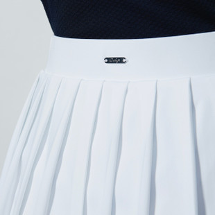 Daily Sports White Pleated 15/17" Golf Skort [PS26]
