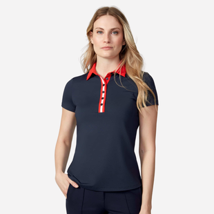 Swing Control Contrast Short Sleeve Velocity Polo