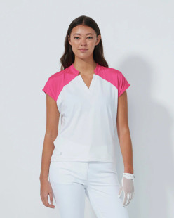 Daily Sports V-Neck Cap Sleeve Top [PS26]