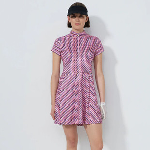 Daily Sports Pop Geo Short Sleeve Dress