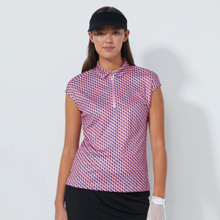 Daily Sports Pop Geo Cap Sleeve Polo [PS26]