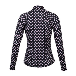 JoFit Ditsy Heart Long Sleeve UV Mock [S26]