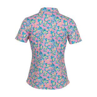 JoFit Ethereal Blooms Short Sleeve Polo [S26]