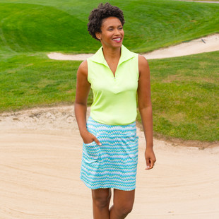 JoFit Key Lime Ace Sleeveless Polo [S26]