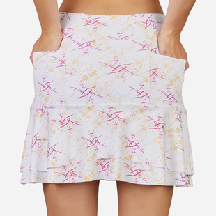 Denise Cronwall Tangerine White Skort [2026]