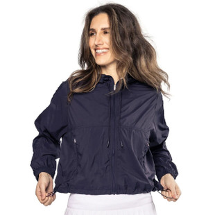 Golftini Featherweight Crop Hooded Jacket