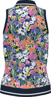 Original Penguin Sketch Floral Sleeveless Polo