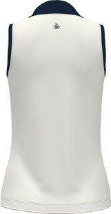 Original Penguin Sleeveless Contrast Trim V-Neck Polo